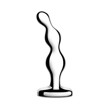 b-Vibe Stainless Steel Anal Beads – Prostate Massager – Silver