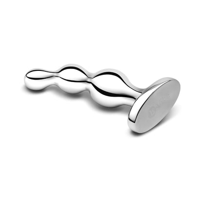 b-Vibe Stainless Steel Anal Beads – Prostate Massager – Silver