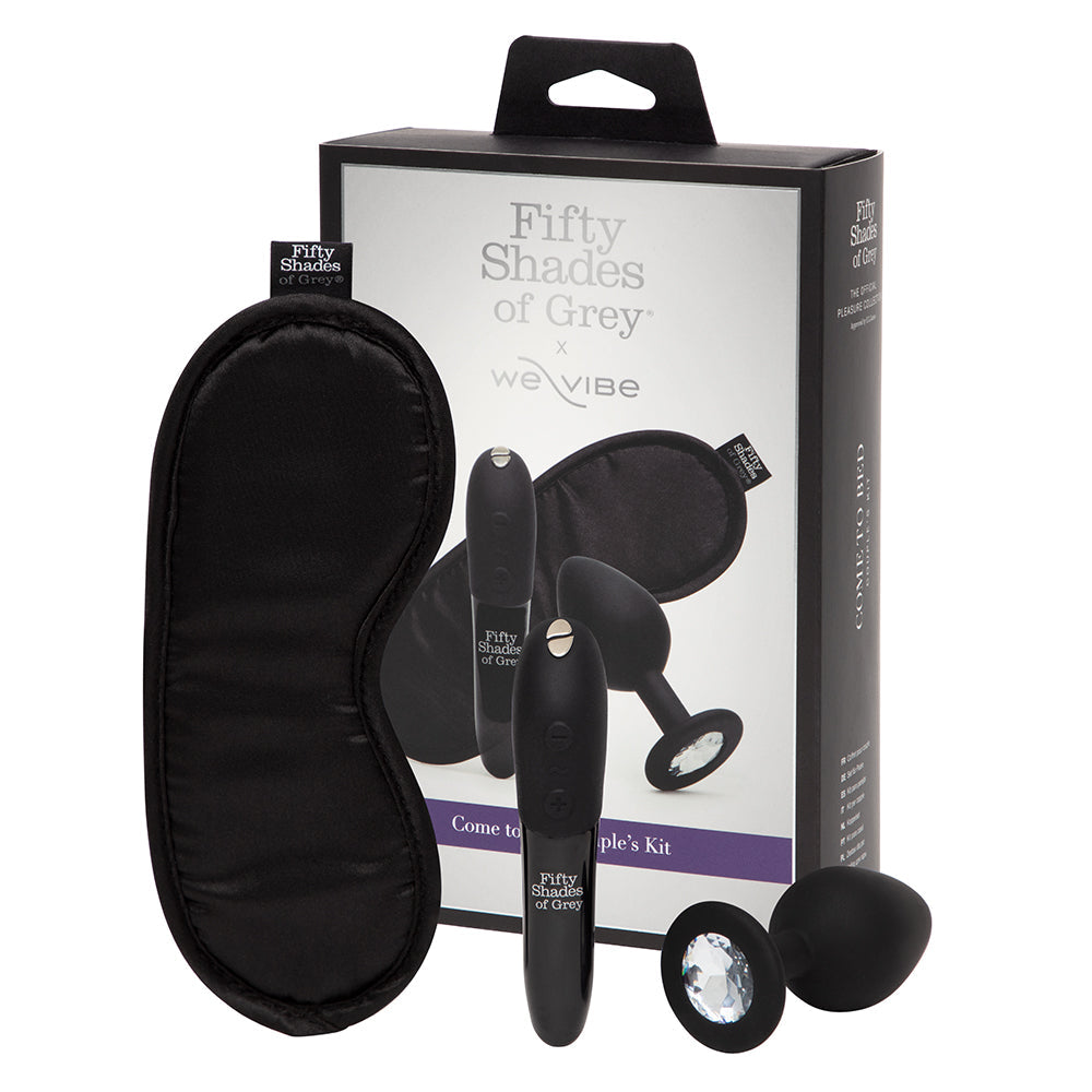 Fifty Shades of Grey We-Vibe Come to Bed Kit – Black – Couples Pleasure Kit