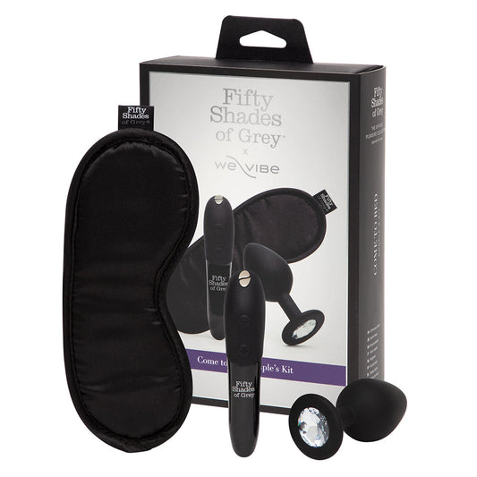 Fifty Shades of Grey We-Vibe Come to Bed Kit – Black – Couples Pleasure Kit