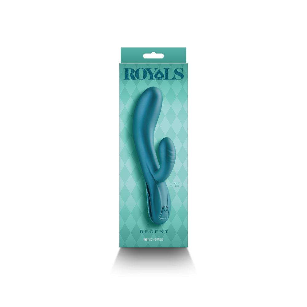 Royals Regent Rabbit Vibrator – Metallic Green