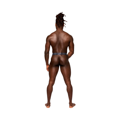 Male Power S'naked Power Sock – Black/Blue – S/M