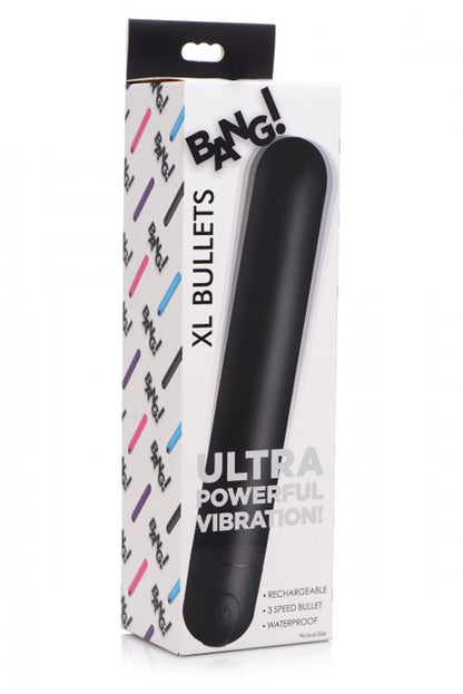 Bang XL Bullet Vibrator - Multi-Speed Waterproof - Black