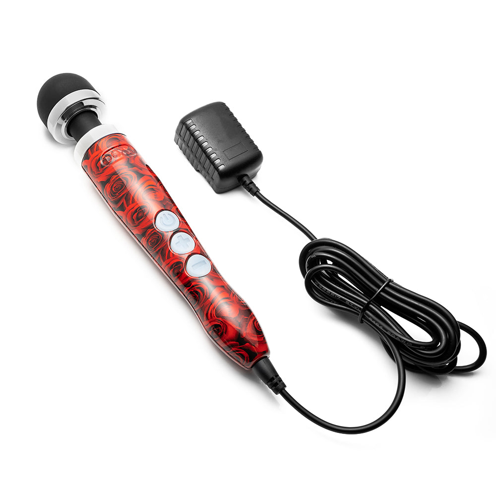 Doxy Die Cast Number 3 Compact Wand Massager – Red