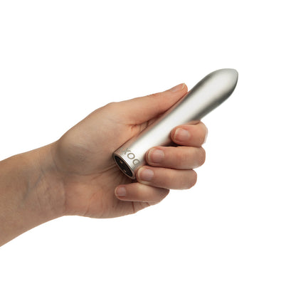 Doxy Bullet Rechargeable Vibrator – Silver – 7 Vibration Modes