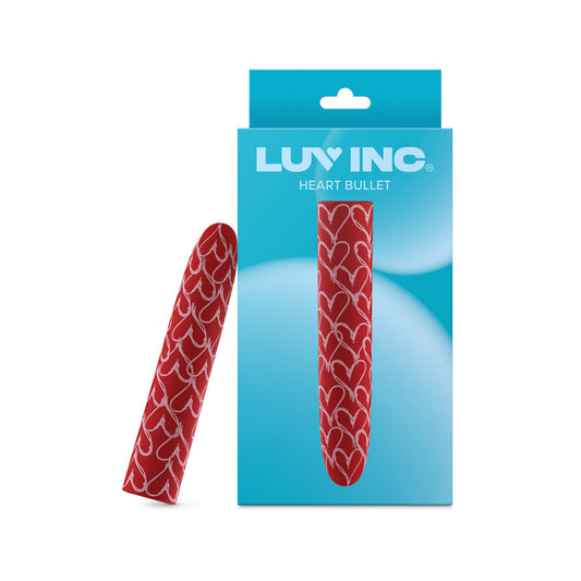 Luv Inc Hb82 Heart Bullet Vibrator – Red