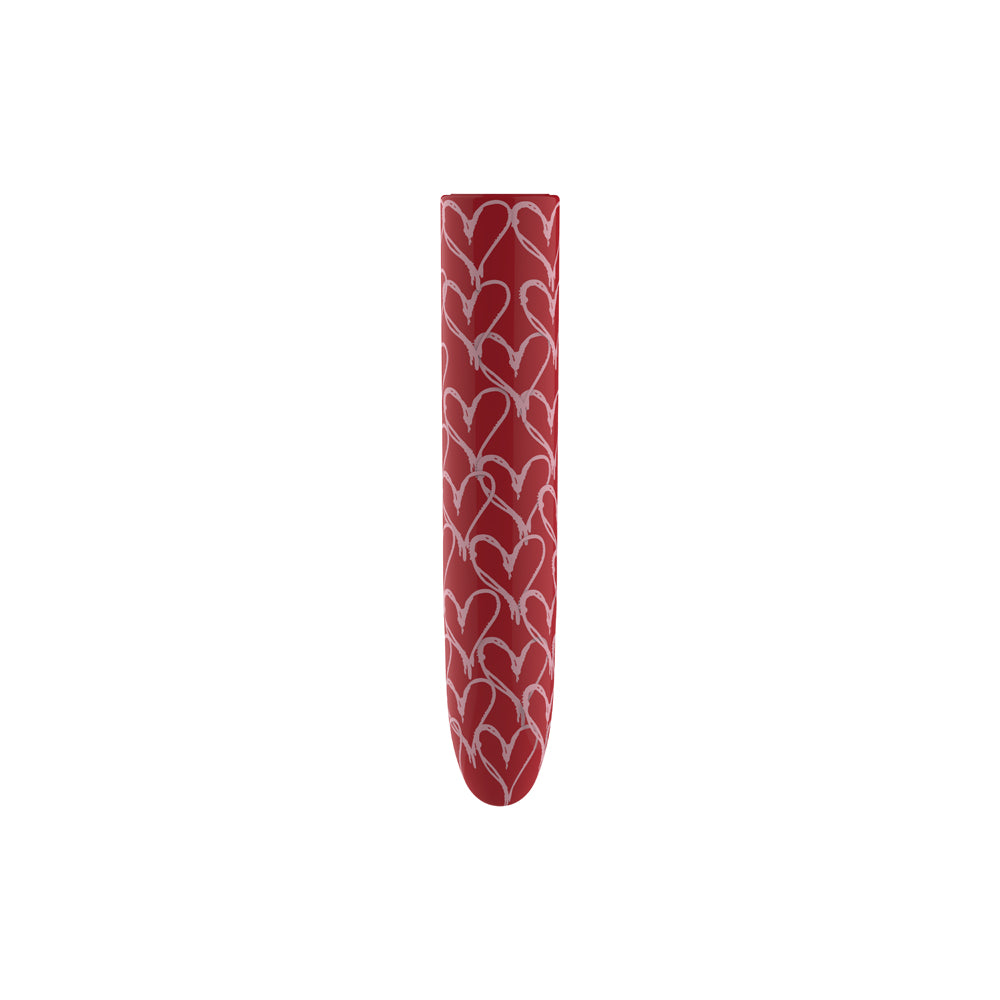 Luv Inc Hb82 Heart Bullet Vibrator – Red
