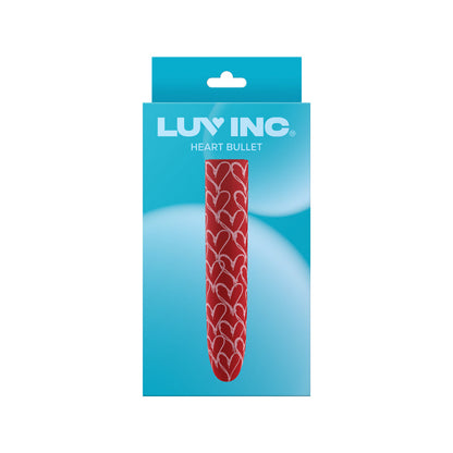 Luv Inc Hb82 Heart Bullet Vibrator – Red