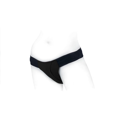 SpareParts Theo Single Strap Harness - Black - Size B