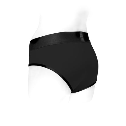 SpareParts Tomboi Nylon Briefs Harness – Black – Size 5XL