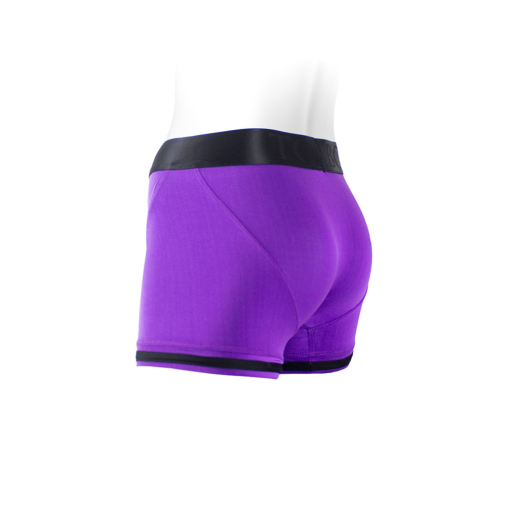 SpareParts Tomboii Nylon Boxer Briefs Harness – Purple – Size S