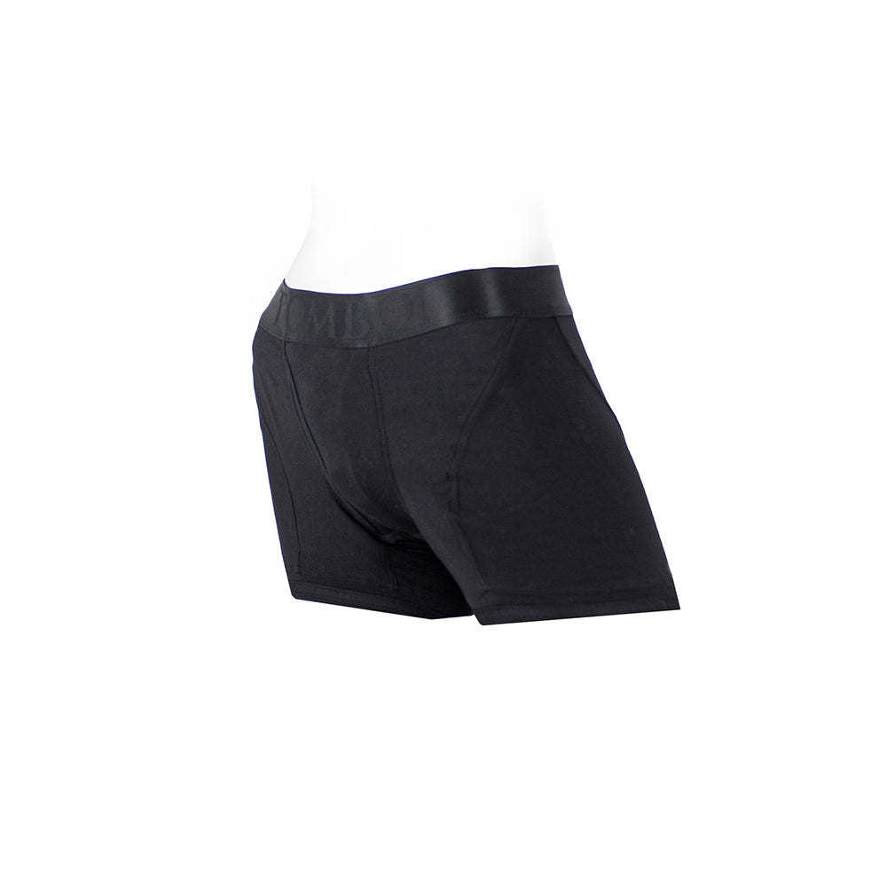 SpareParts Tomboii Rayon Boxer Briefs Harness – Black – Size L
