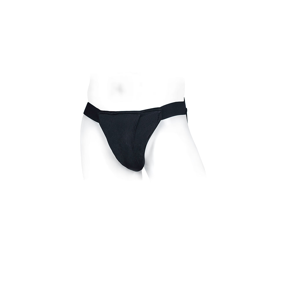 SpareParts Pete Freestyle Nylon Packing Jock Strap – Black – Size XL