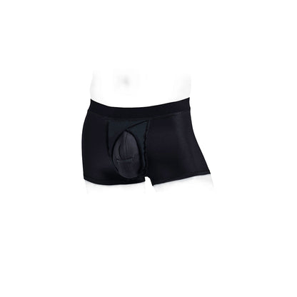 SpareParts Pete Trunks Nylon Packing Underwear – Black – Size 2XL