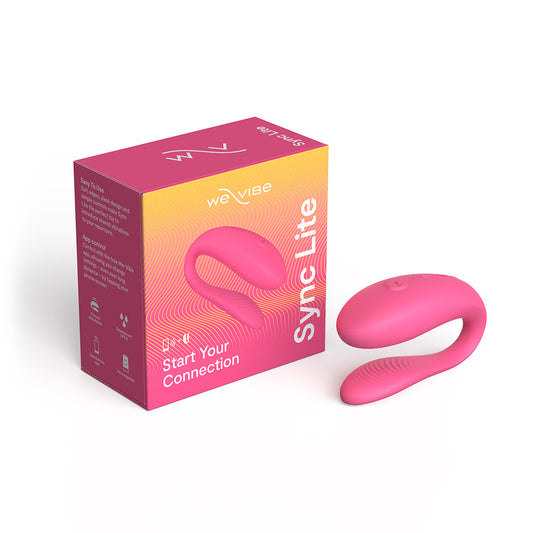 We-Vibe Sync Lite Couples Vibrator with App Control - Hot Pink