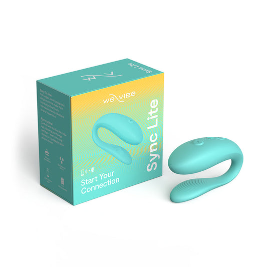 We-Vibe Sync Lite Couples Vibrator with App Control – Aqua