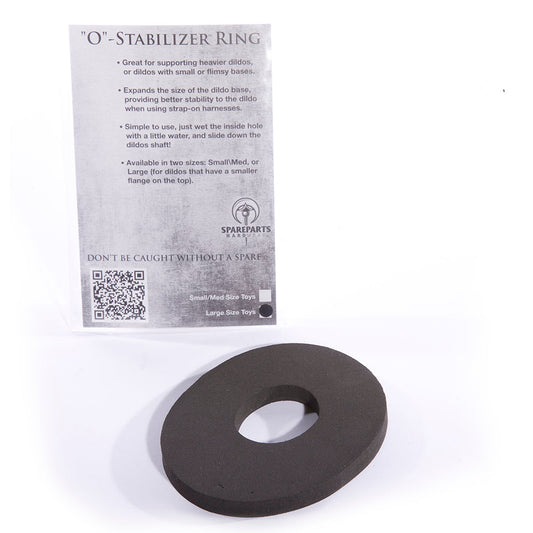 SpareParts Base Stabilizer – Large Black Stabilizer for Dildos
