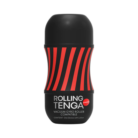 Tenga Rolling Gyro Roller Cup Hard – Black – Disposable Male Stroker