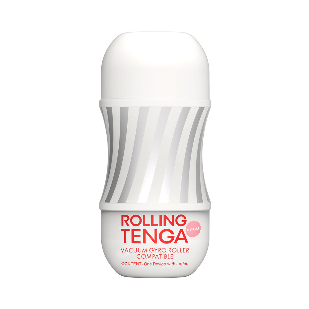 Tenga Rolling Gyro Roller Cup Soft – Disposable Soft Sleeve – White