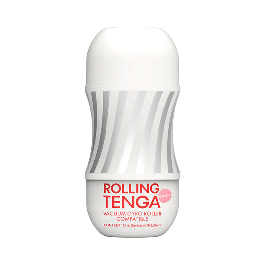 Tenga Rolling Gyro Roller Cup Soft – Disposable Soft Sleeve – White