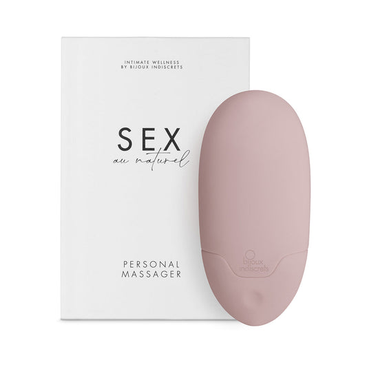Bijoux Indiscrets Sex au Naturel Vibrating Personal Massager – Light Pink