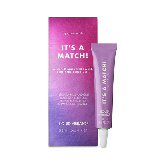 Bijoux Indiscrets Clitherapy It's a Match! Liquid Vibrator Tingling Serum - Clear