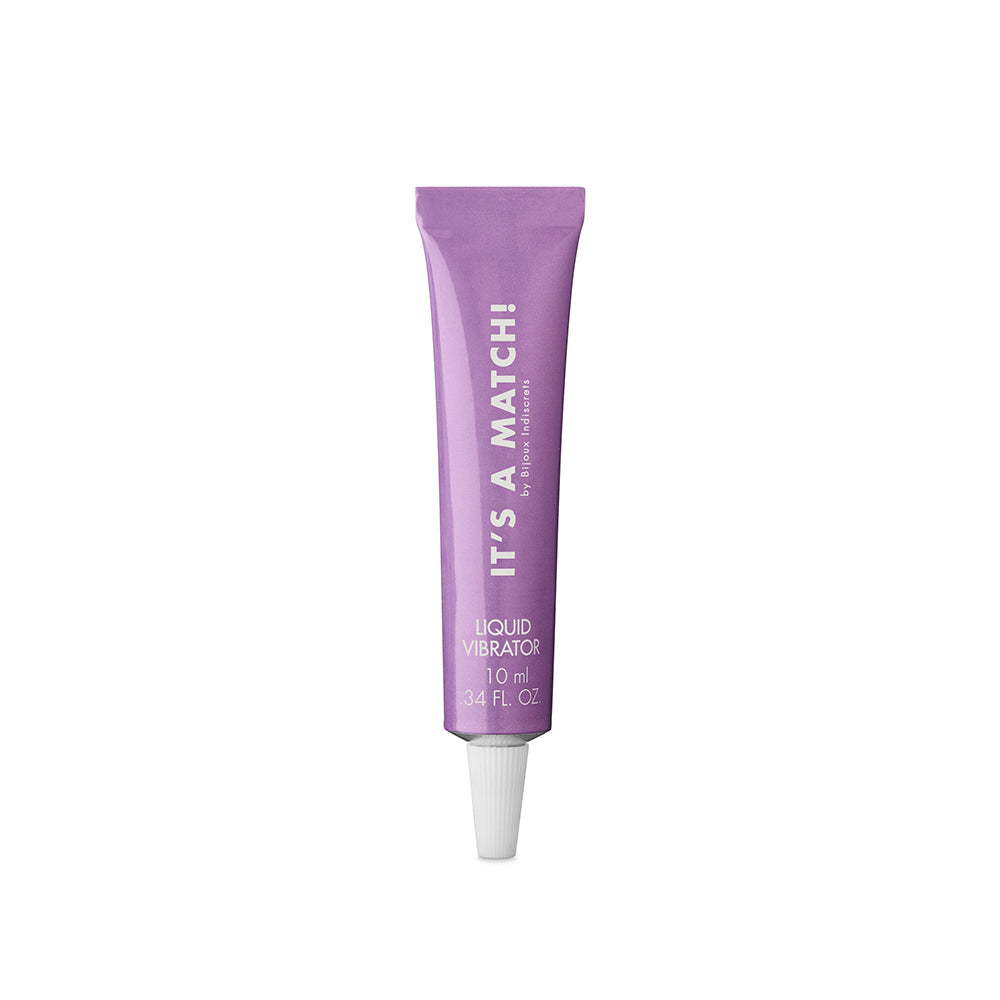 Bijoux Indiscrets Clitherapy It's a Match! Liquid Vibrator Tingling Serum - Clear