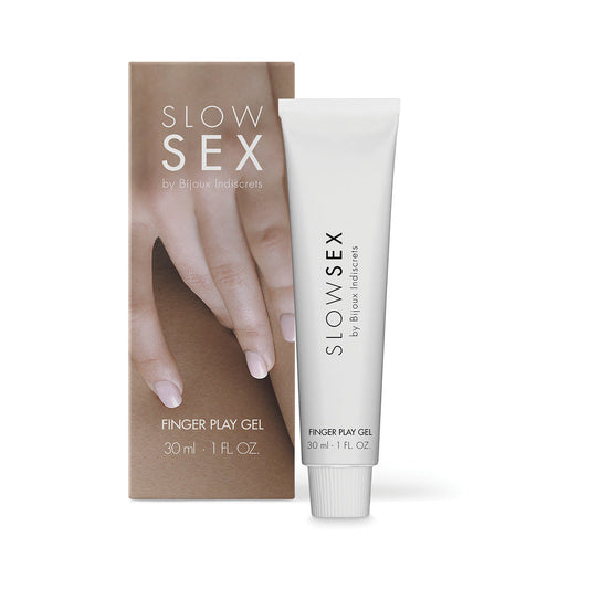 Bijoux Indiscrets Finger Play Gel – Water-Based Lubrication with Coconut Aroma – 1 oz