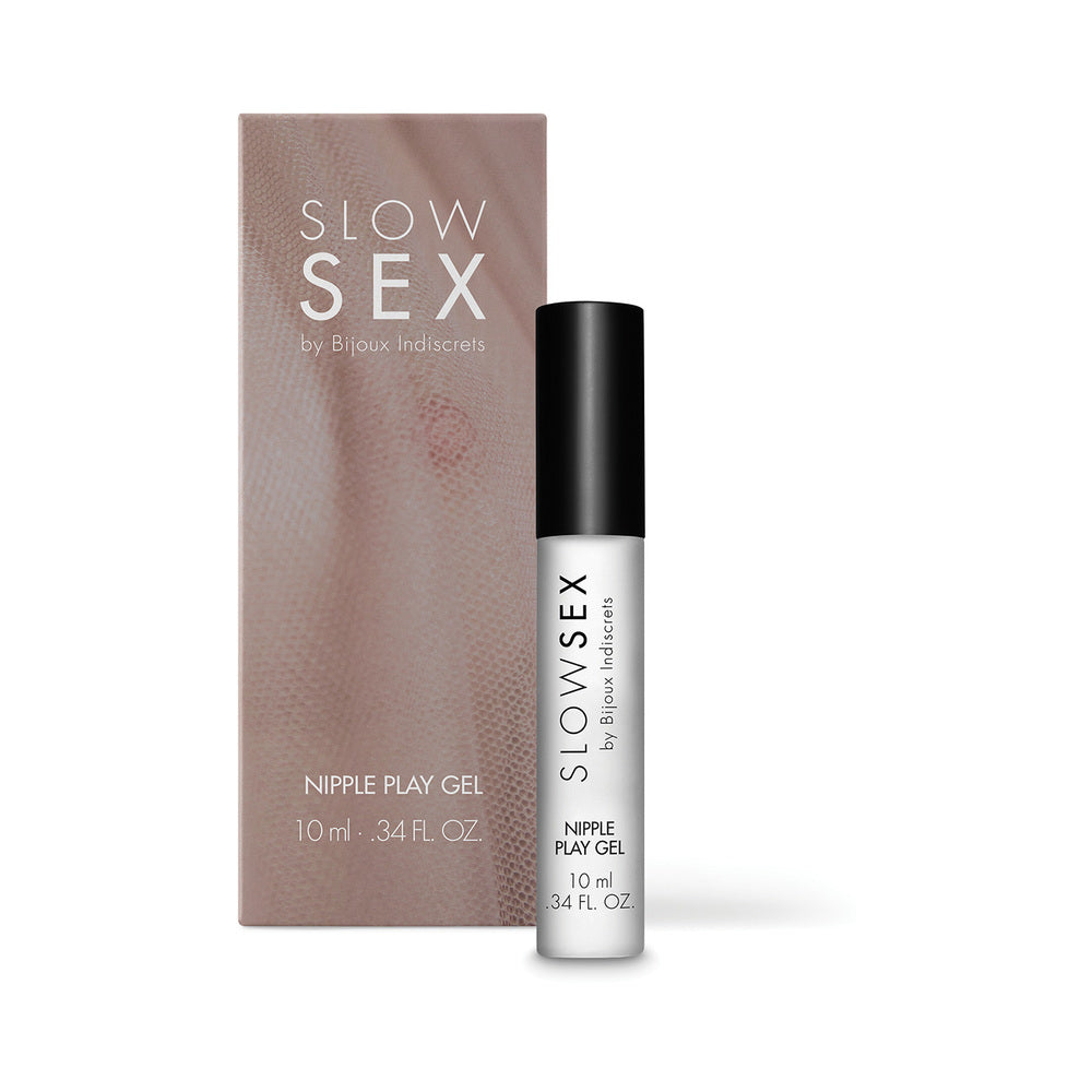 Bijoux Indiscrets Slow Sex Nipple Play Gel – Cooling Effect, Clear