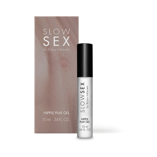 Bijoux Indiscrets Slow Sex Nipple Play Gel – Cooling Effect, Clear