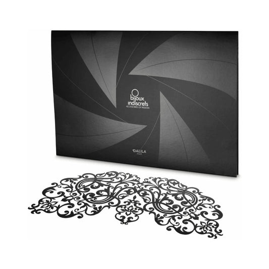 Bijoux Indiscrets Dalila Vinyl Eye Mask – Black