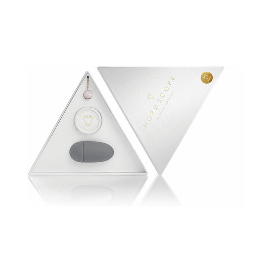 Bijoux Indiscrets Horoscope Kit Taurus – Pleasure Ritual Kit with Necklace, Clitoral Balm, and Finger Vibrator – Assorted Colors