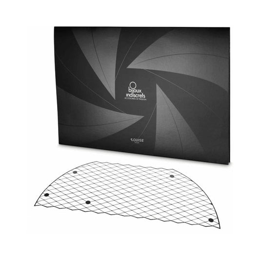 Bijoux Indiscrets Louise Vinyl Eye Mask – Black
