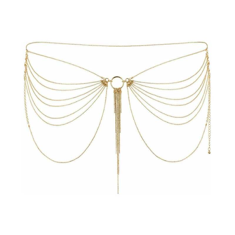 Bijoux Indiscrets Magnifique Chain Waist Jewelry - Gold