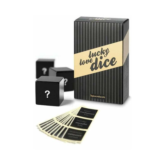 Bijoux Indiscrets Lucky Love Dice Game – Black