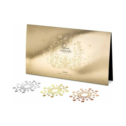 Bijoux Indiscrets Mimi Metallic Body Tattoos – Assorted Colors