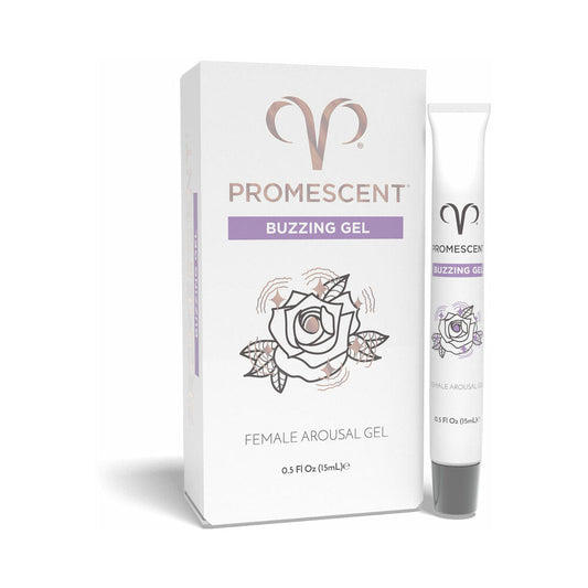 Promescent Female Arousal Buzzing Gel 0.5 oz - Oil-Based Topical Gel