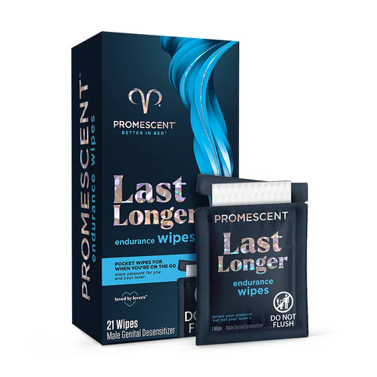 Promescent Delay Wipes 15-Pack – Benzocaine 7% for Premature Ejaculation