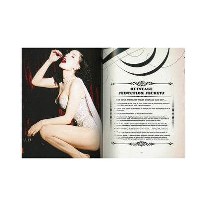 Dita Von Teese Burlesque & the Art of the Teese Hardcover Book - 272 Pages