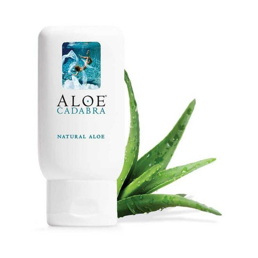 Aloe Cadabra Natural Aloe Lubricant 2.5 oz – Clear, Organic Aloe Vera Formula