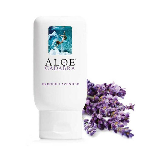 Aloe Cadabra French Lavender Aloe Lubricant 2.5 oz – Clear, Organic Formula