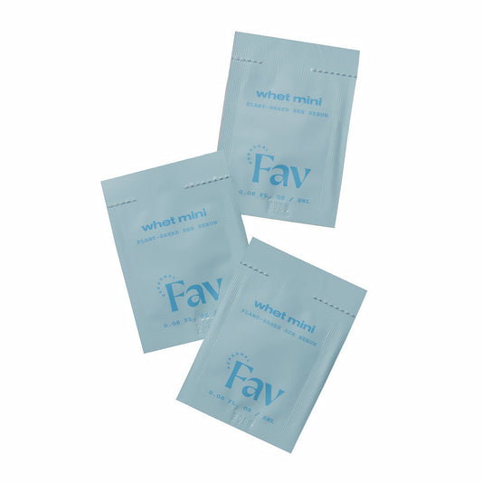 Personal Fav Whet Plant-Based Sex Serum – Clear – 50-Count