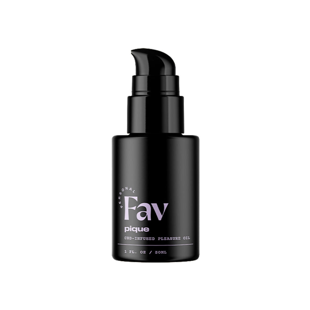 Personal Fav Pique CBD-Infused Pleasure Oil 1 oz – Clear – Broad-Spectrum CBD