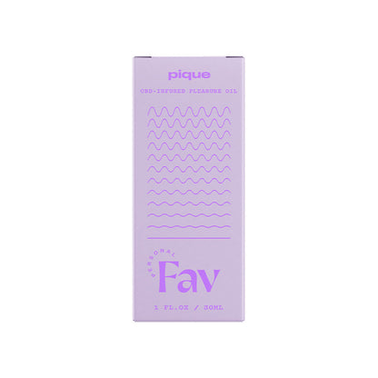 Personal Fav Pique CBD-Infused Pleasure Oil 1 oz – Clear – Broad-Spectrum CBD