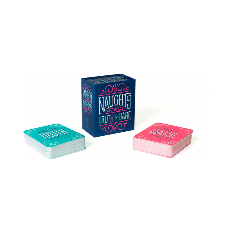Naughty Truth or Dare Game by Hachette – Multi-Color