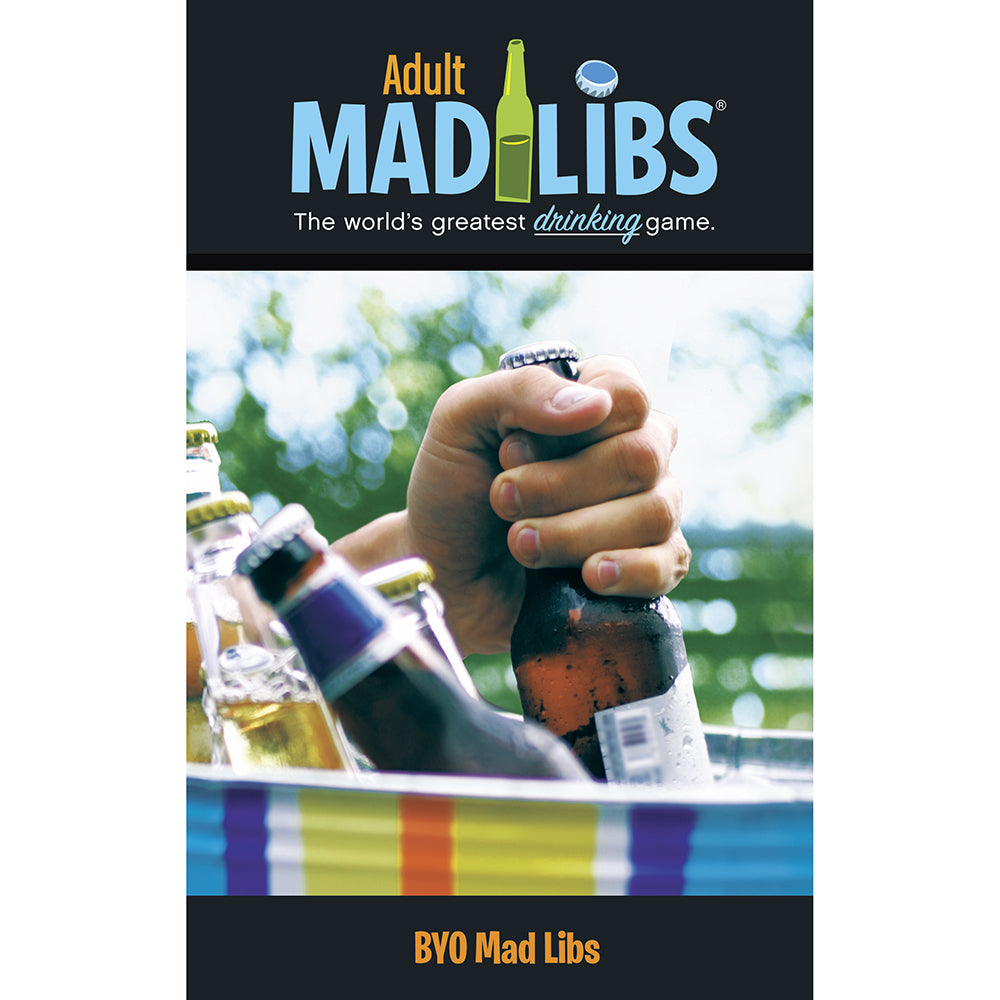 BYO Mad Libs Drinking Game - Word Game for BBQ Enthusiasts