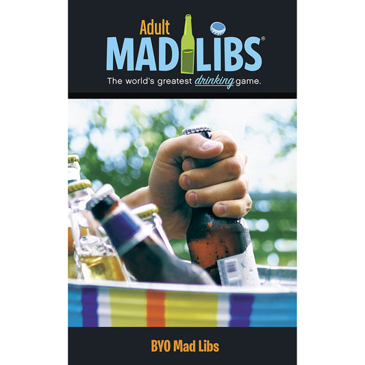 BYO Mad Libs Drinking Game - Word Game for BBQ Enthusiasts