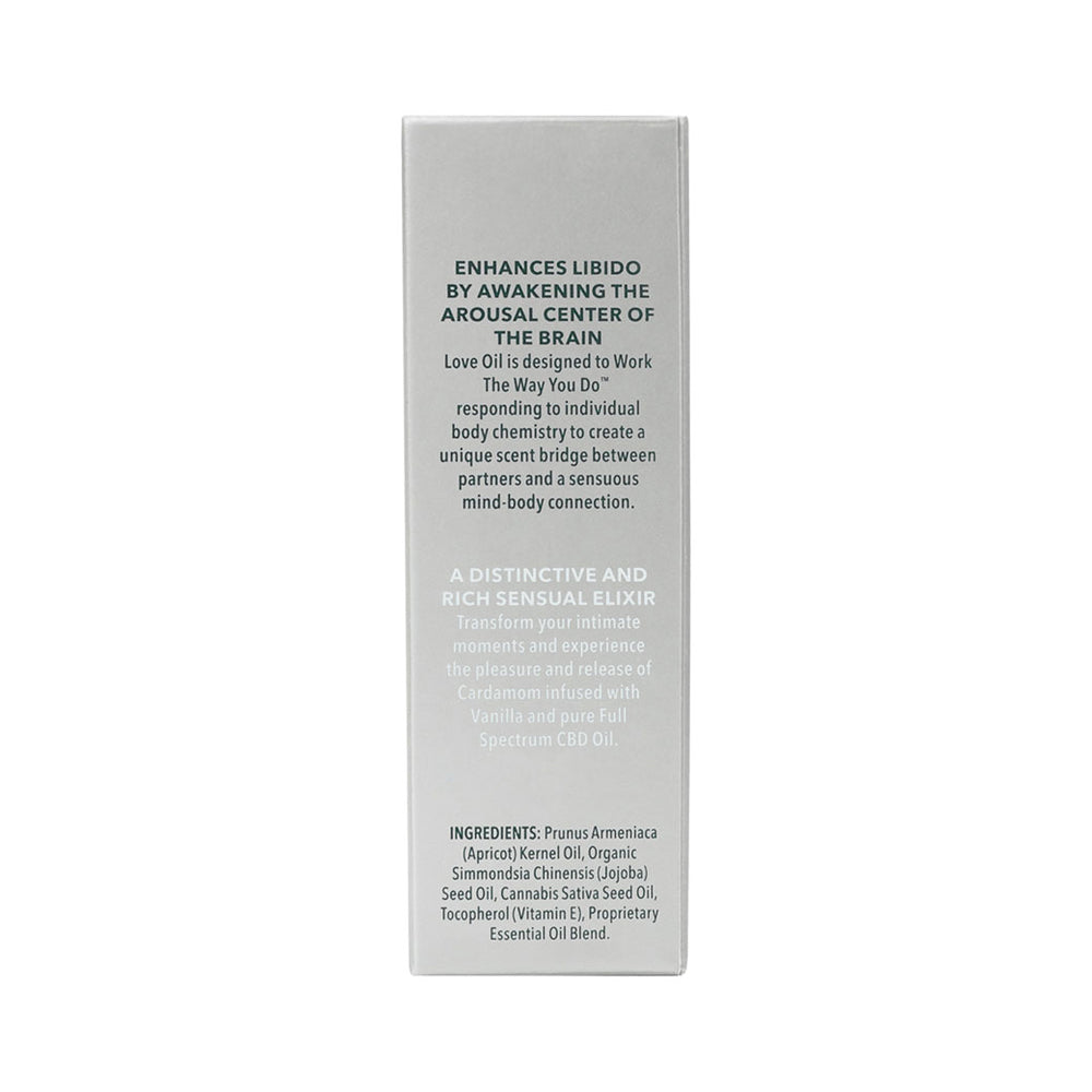 Good Clean Love Cardamom Gold CBD Love Oil – 1 oz – Clear