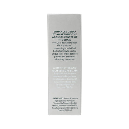 Good Clean Love Cardamom Gold CBD Love Oil – 1 oz – Clear