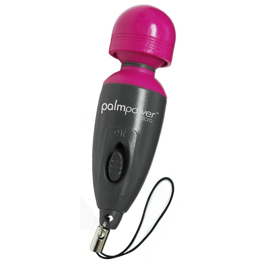 PalmPower Micro Massager Keychain – Portable Vibrating Massager – Multi-Color